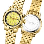 Gamages of London Hand Assembled Velocity Automatic Gold - 5 Years Warranty and Free Delivery