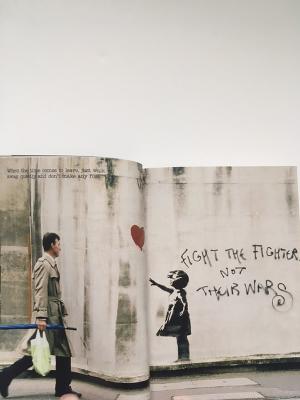 BANKSY(British b.1974-) 3 Self Published Books 1st Edition 2001 to 04 & Banksy Crude Oil Postcard... - Image 9 of 20