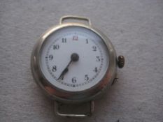 Vintage Metal Cased Mechanical Watch