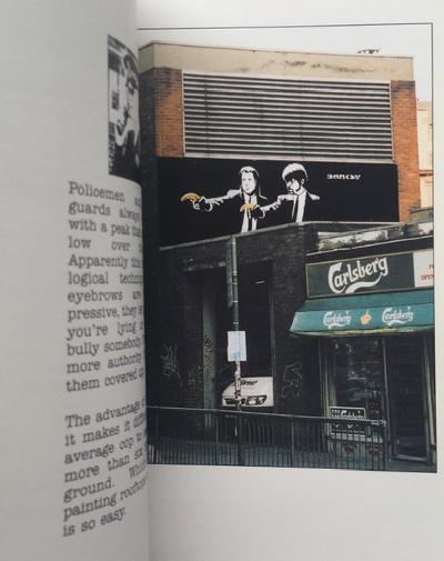 BANKSY(British b.1974-) 3 Self Published Books 1st Edition 2001 to 04 & Pictures on Walls - Image 11 of 17