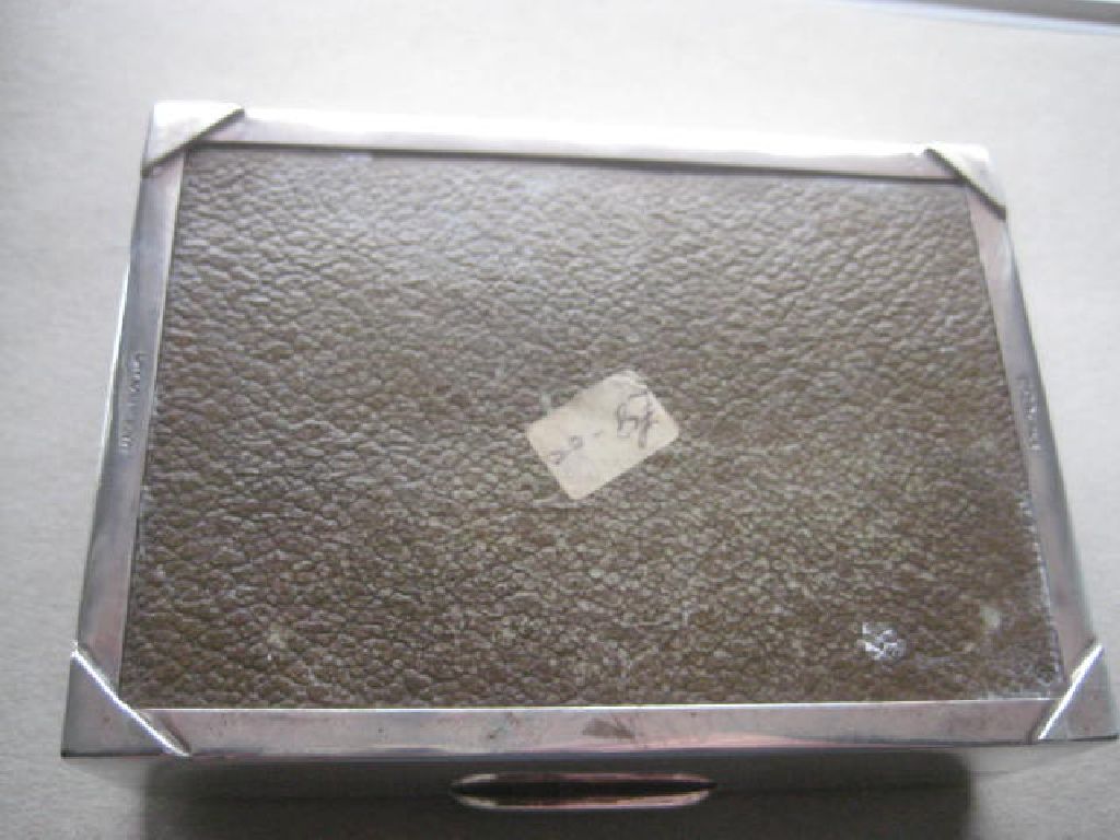 Vintage Silver Plated EPNS Cigarette Box - Image 2 of 5