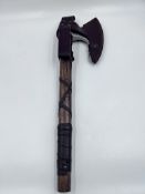 Victory or Valhalla ! With Rune Handle, Viking Axe