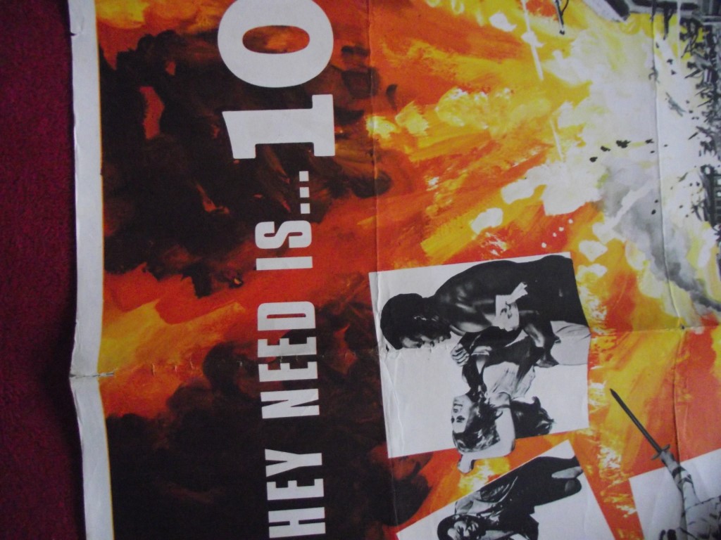 Original UK Quad Film Poster - ""100 RIFLES"" - 1969 - Image 6 of 18