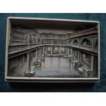 Bossons Ivorex Plaque - *The Roman Baths, Bath With Original Box* - 1981 - 1992