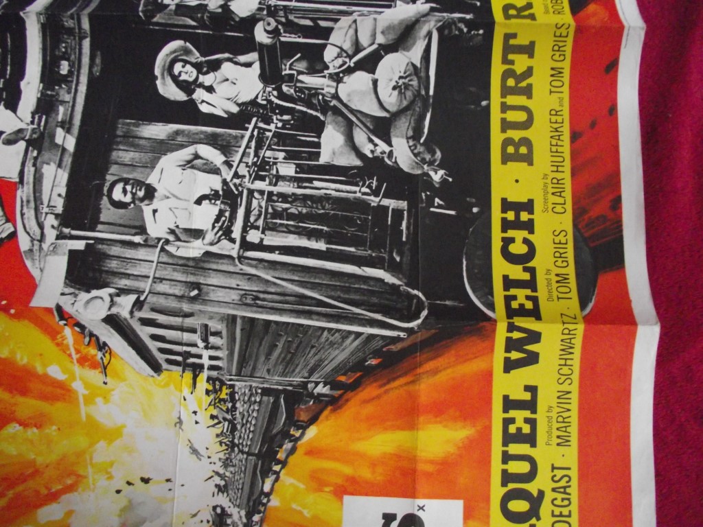 Original UK Quad Film Poster - ""100 RIFLES"" - 1969 - Image 8 of 18