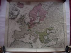 Johann Baptist Homann - Europa Christiani Orbis Map - Nuremberg Circa 1720