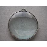 Vintage Silver Mounted Magnifier Lens, Birmingham 1981