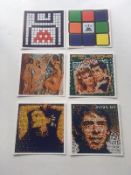 Invader (b. 1969-) "Rubikcubist" 11 Invader Postcard Kit, SOLD OUT MIMA Belgium, 2022