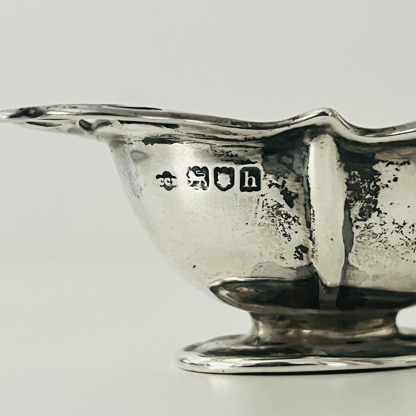 An Antique Edwardian Silver Drinking Cup Quaich, Hallmarked London 1903 - Image 7 of 8