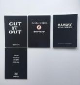 BANKSY(British b.1974-)3 Self Published Books 1st Edition 2001 to 04 & Banksy Myths and Legends P...