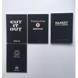 BANKSY(British b.1974-)3 Self Published Books 1st Edition 2001 to 04 & Banksy Myths and Legends P...