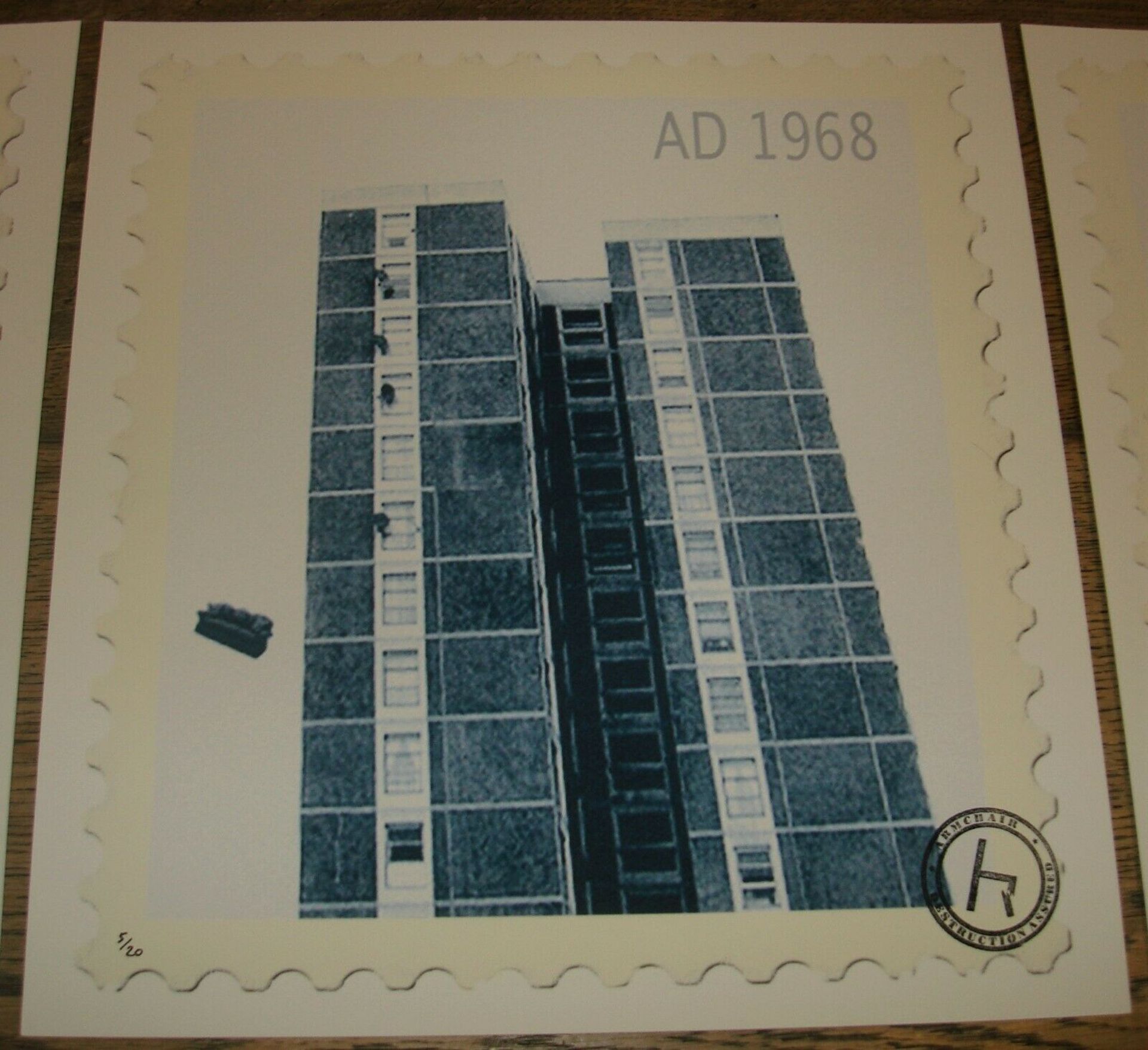 James Cauty (1956 - ) Armchair Destructivists - AD1968abc - Set of 3 Pop Editions (2007) - Image 2 of 9