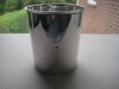 Antique Silver Plated Drinks Beaker