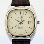 Omega / Seamaster Date 34 mm - Gentlemen's Steel Wristwatch