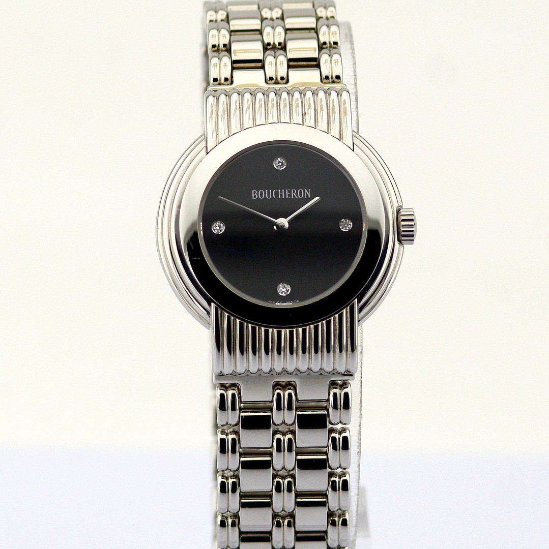 Boucheron / AG 251450 Diamond Dial - Lady's Steel Wristwatch - Image 9 of 10