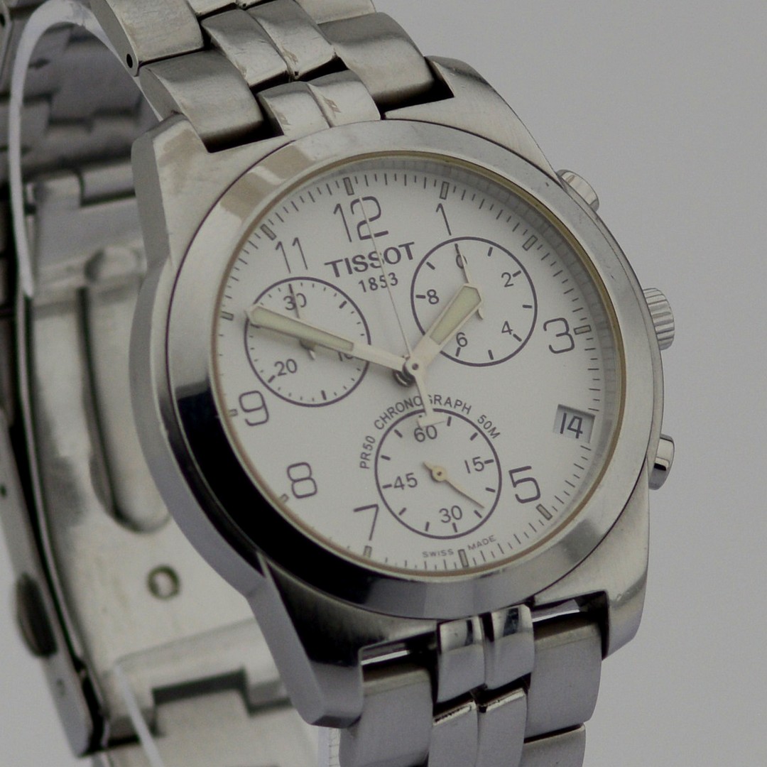 Tissot / PR50 Chronograph - Gentlemen's Steel Wristwatch - Image 3 of 7