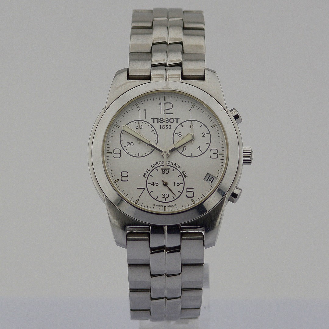 Tissot / PR50 Chronograph - Gentlemen's Steel Wristwatch - Image 7 of 7