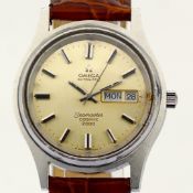 Omega / Seamaster Cosmic 2000 Day Date Automatic Vintage - Gentlemen's Steel Wristwatch