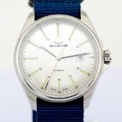 Glycine / Combat Automatic Date - Gentlemen's Steel Wristwatch