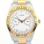 Luxor / GMT Day Date - Gentlemen's Gold/Steel Wrist Watch