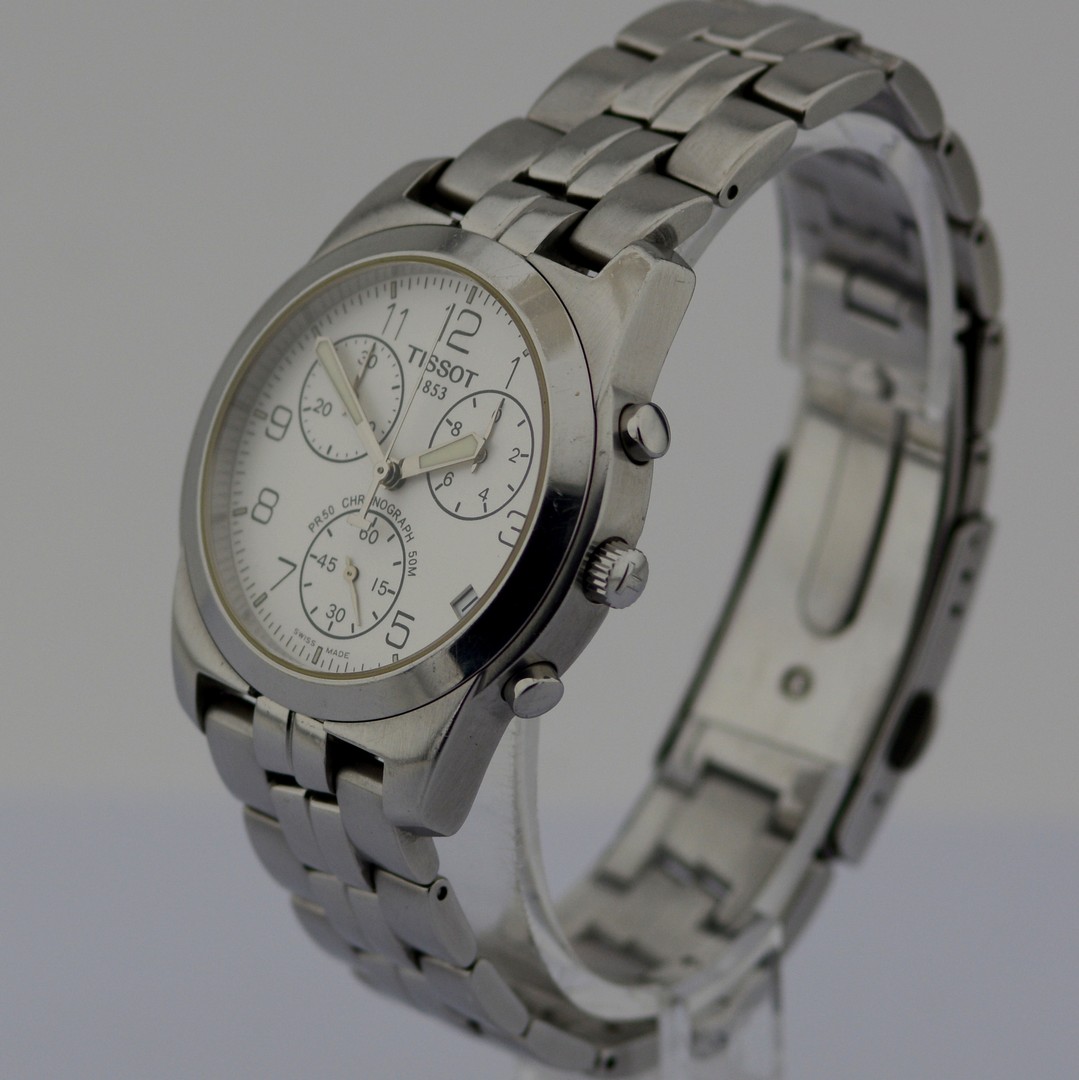 Tissot / PR50 Chronograph - Gentlemen's Steel Wristwatch - Image 4 of 7