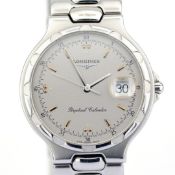 Longines / Conquest Perpetual Calendar - Gentlemen's Steel Wristwatch