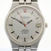 Omega / Constellation Chronometer Electronic f300Hz Date 36 mm - Gentlemen's Steel Wristwatch