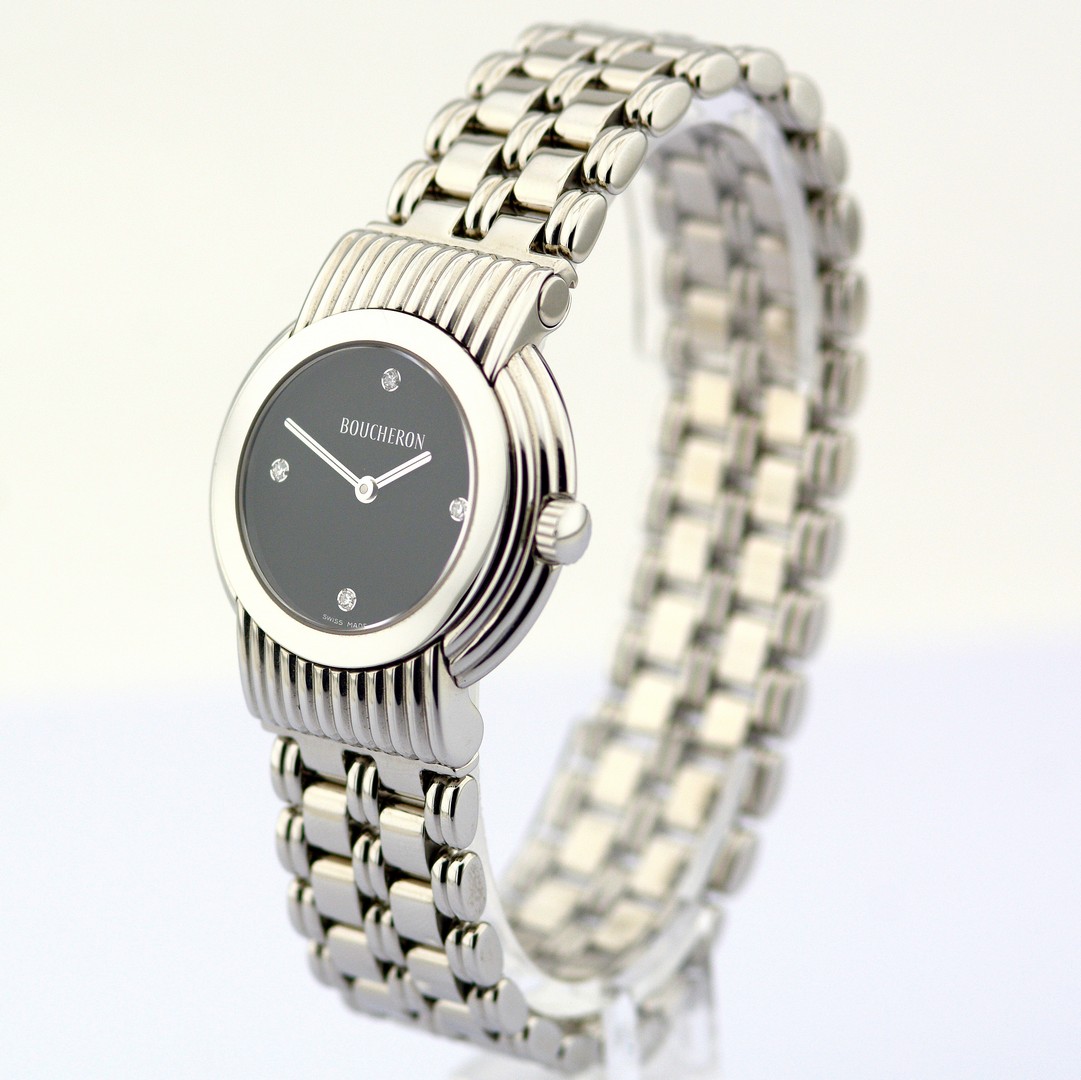 Boucheron / AG 251450 Diamond Dial - Lady's Steel Wristwatch - Image 5 of 10