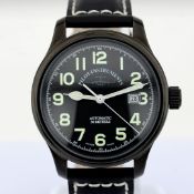 Zeno-Watch Basel / NC Pilot Automatic Date 42.5 mm - Gentlemen's Steel Wristwatch