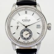 Eterna / Adventic GMT Manufacture Automatic Date - Gentlemen's Steel Wristwatch