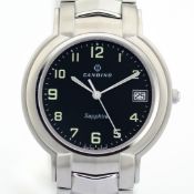 CANDINO / SAPPHIRE Date - (Unworn) Gentlemen's Steel Wrist Watch