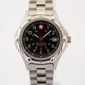 Wenger / S.A.K DESIGN Date - (Unworn) Unisex Steel Wrist Watch