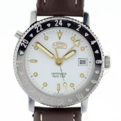 CAMEL / Greenwich Mean Time Date - (Unworn) Gentlemen's Steel Wrist Watch