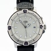 CAMEL / ADVENTURE WATCHES DATE - (Unworn) Gentlemen's Steel Wrist Watch