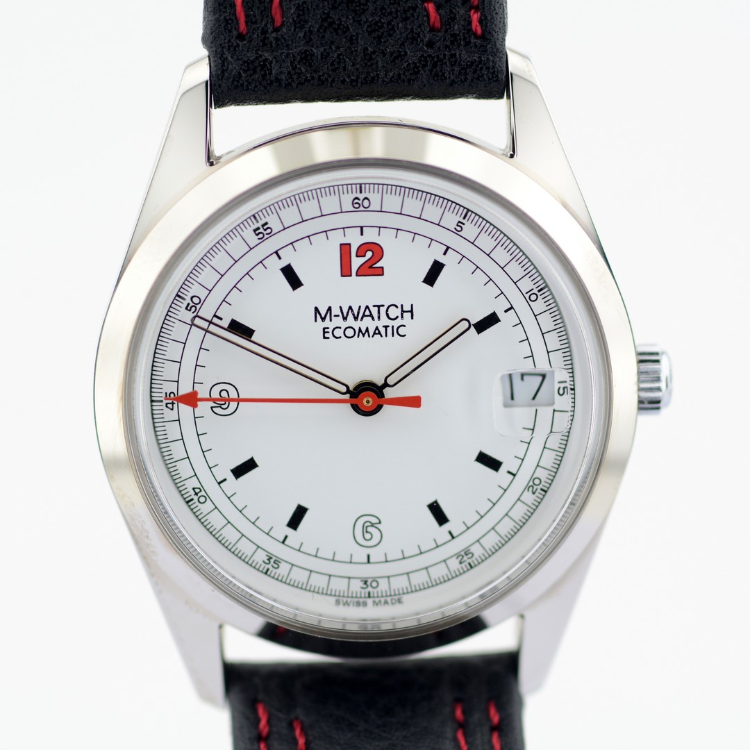 Mondaine / M-Watch Ecomatic Date - (Unworn) Unisex Brass Wrist Watch