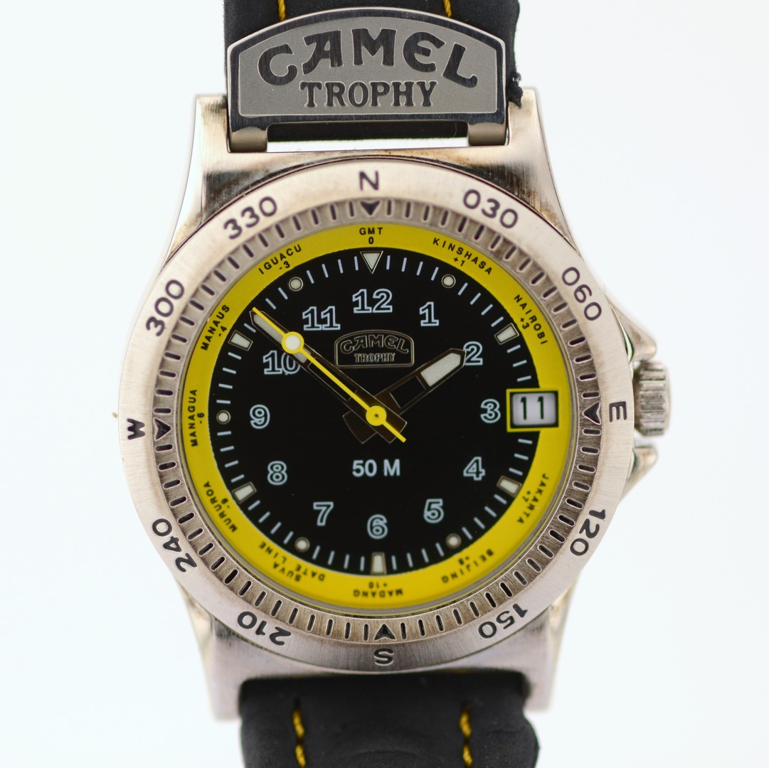 CAMEL TROPHY / ADVENTURE WATCHES DATE - (Unworn) Unisex Steel Wrist Watch - Image 2 of 9