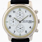 Mondaine / SKYLINE Chronograph Date - (Unworn) Gentlemen's Steel Wrist Watch