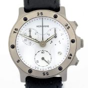 Mondaine / Chronograph Titanium Date - (Unworn) Gentlemen's Titanium Wrist Watch
