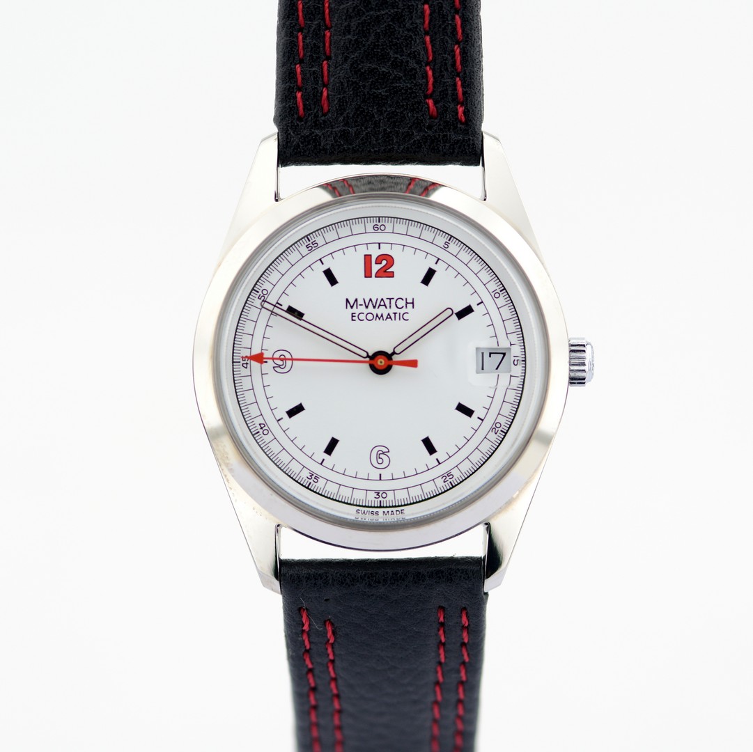 Mondaine / M-Watch Ecomatic Date - (Unworn) Unisex Brass Wrist Watch - Image 3 of 8