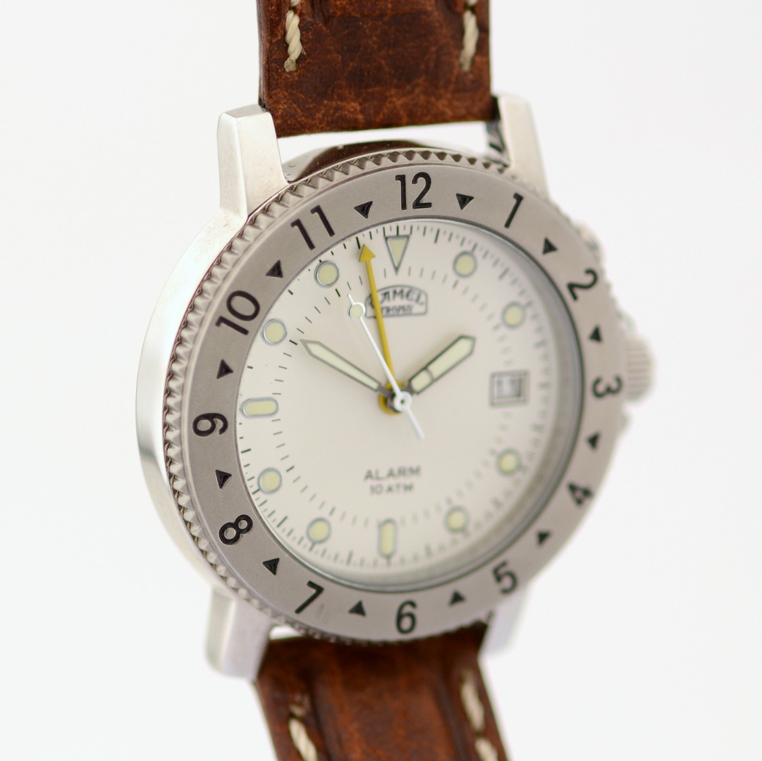 CAMEL TROPHY / ALARM DATE - (Unworn) Gentlemen's Steel Wrist Watch - Image 4 of 8