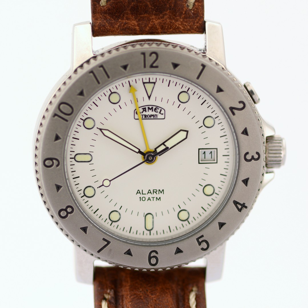 CAMEL TROPHY / ALARM DATE - (Unworn) Gentlemen's Steel Wrist Watch - Image 2 of 8