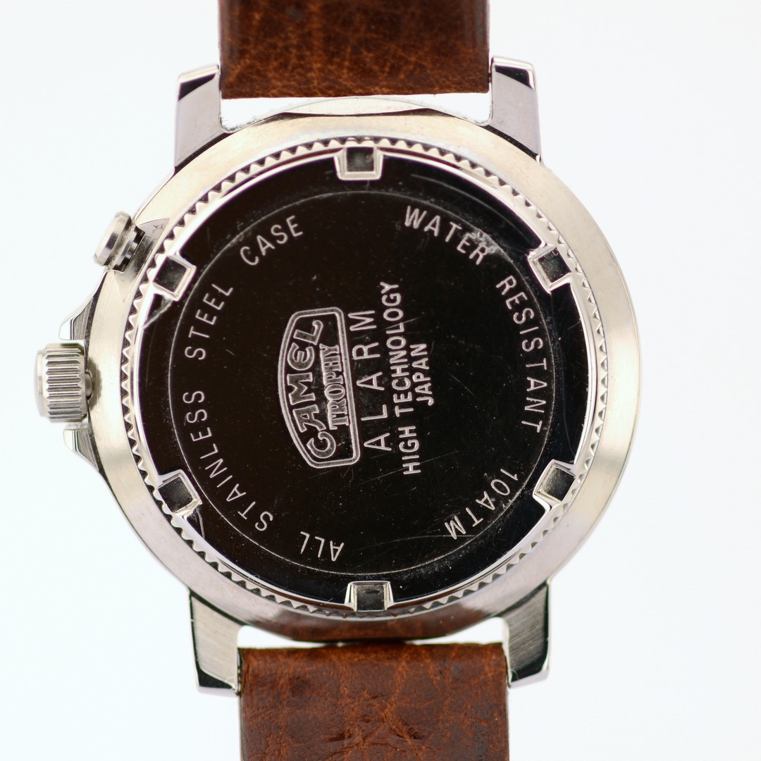 CAMEL TROPHY / ALARM DATE - (Unworn) Gentlemen's Steel Wrist Watch - Image 3 of 8