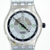 Swatch / STOP - (Unworn) Unisex Plastic Wrist Watch