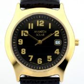 Mondaine / M-Watch Solar Date - (Unworn) Unisex Steel Wrist Watch