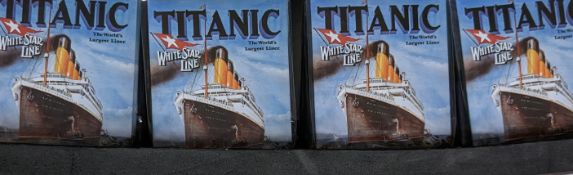12 Brand New Titanic Design Fridge Magnets.