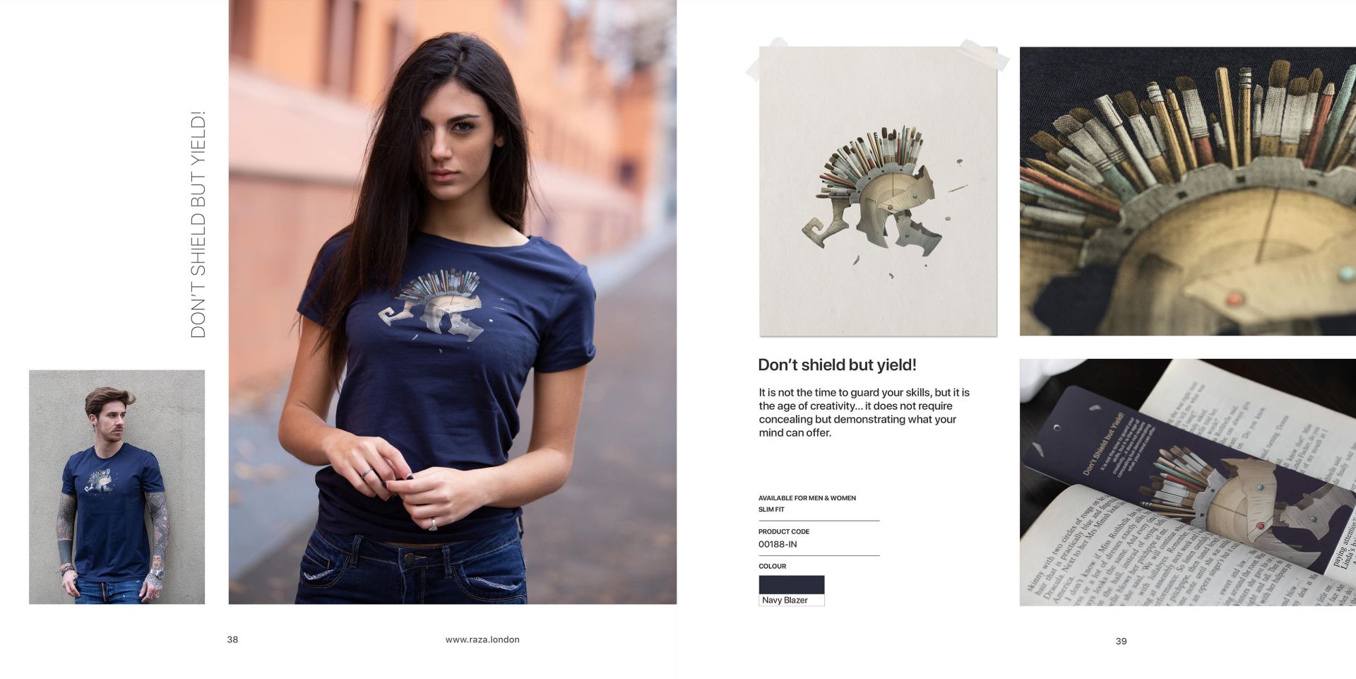 Raza London - Brand New & Sealed Pack Designer T-Shirts for Men & Women - Total RRP £240,000 - Image 18 of 29