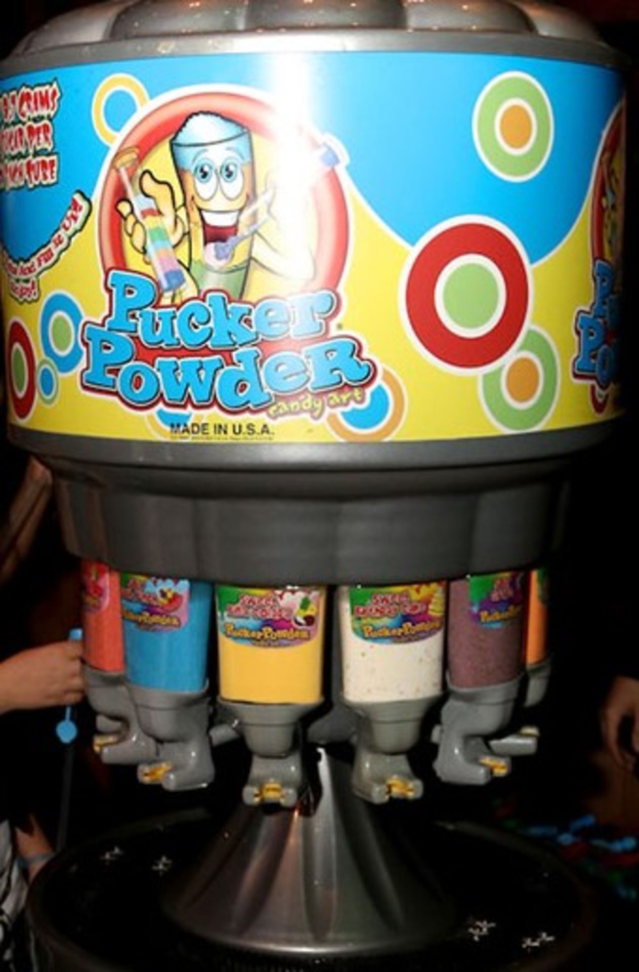 1 Used Pucker Powder Candy Sherbet Machine, Good Condition.