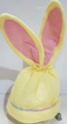 100 x Brand New Yellow Easter Rabbit Hats