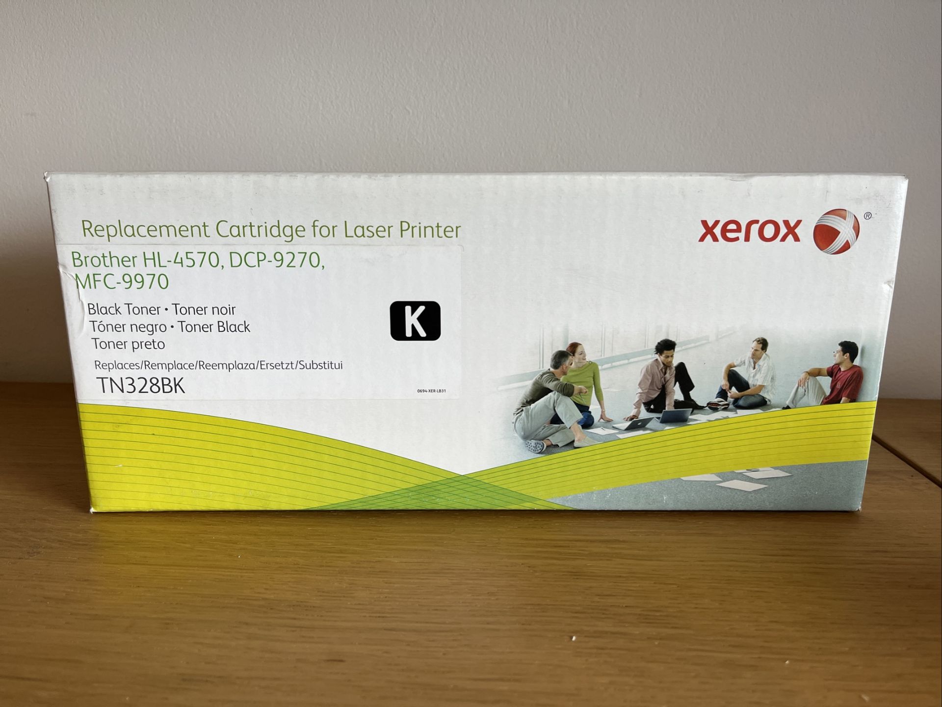 Xerox Compatible Toner Cartridge Black TN328BK 006R03048 - Image 3 of 3