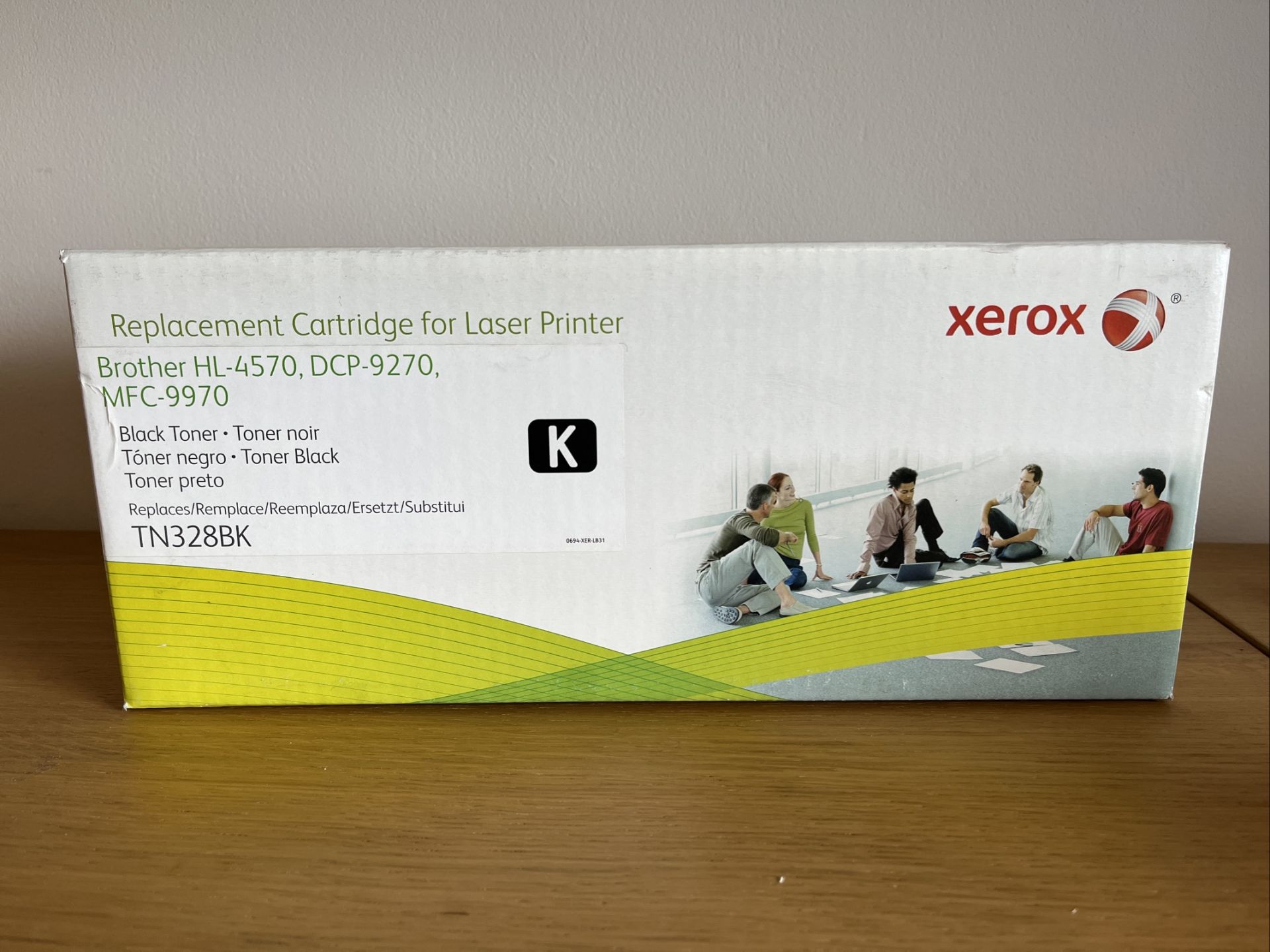 Xerox Compatible Toner Cartridge Black TN328BK 006R03048 - Image 2 of 3